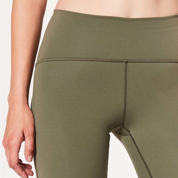 Lululemon Train Times 7/8 Pant *25" Green 4 - Picture 4 of 12